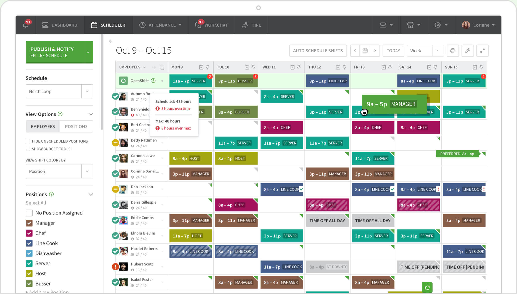 When I Work, Timesheet App