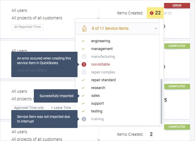 Status account will show you the details