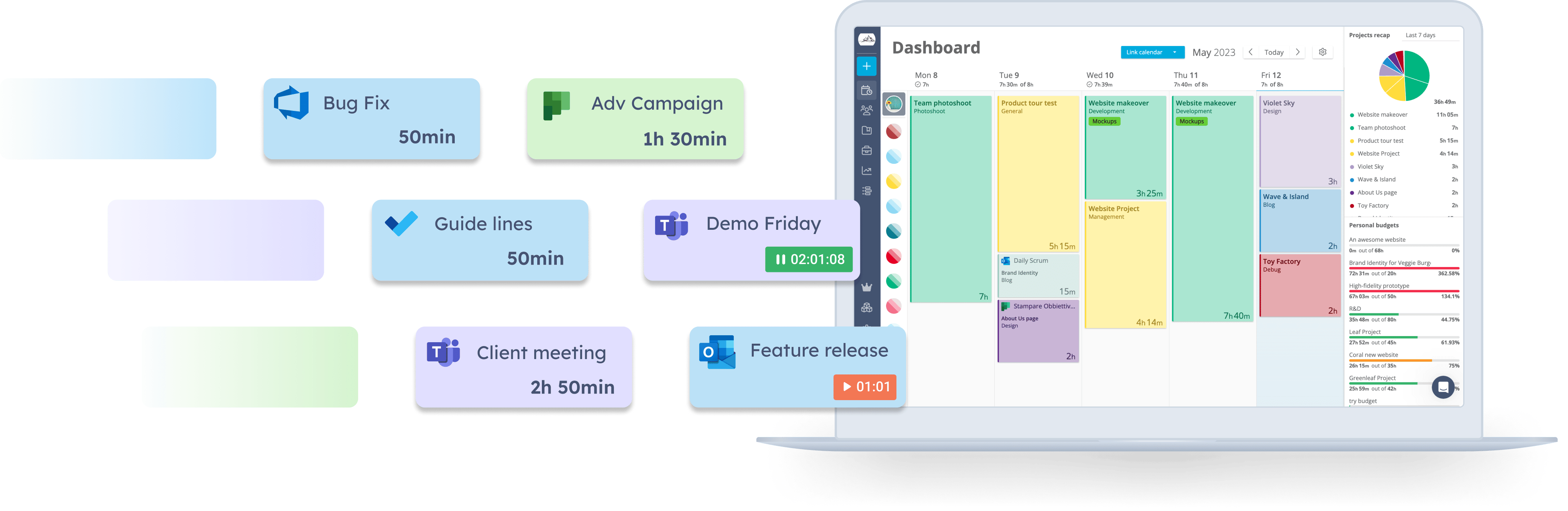 Timeneye, Employee Timesheet Software