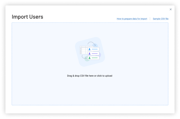 Import Users, actiTIME